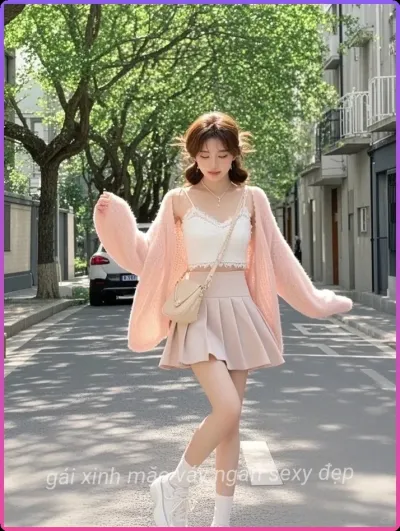 Hình ảnh giúp người xem hiểu rõ hơn về gai xinh tiktok vay ngan nhay.