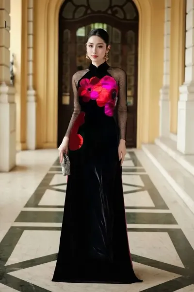 Gai-xinh-Viet-Nam-mac-ao-dai-truyen-thong