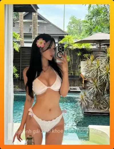 Ảnh minh họa cho gai xinh khoe hang trong concept ngoai troi tu nhien.