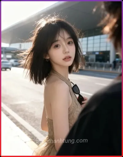 Anh-gai-xinh-toc-ngan-deo-kinh-cute