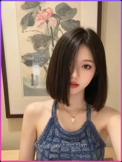 Gai-xinh-toc-ngan-che-nua-mat
