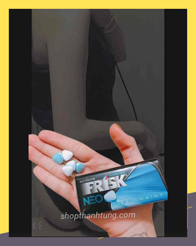 Mẫu keo frisk neo 17 có tính thẩm mỹ cao