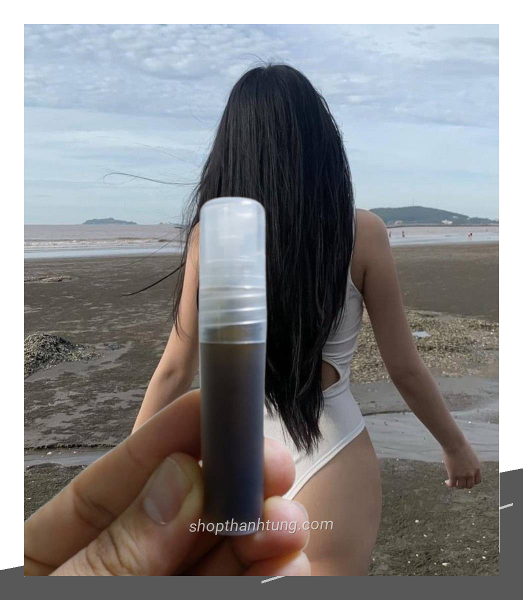 Mẫu chai xit sin su 21 với bố cục hài hòa