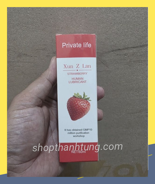 Gel boi tron 60ml dau