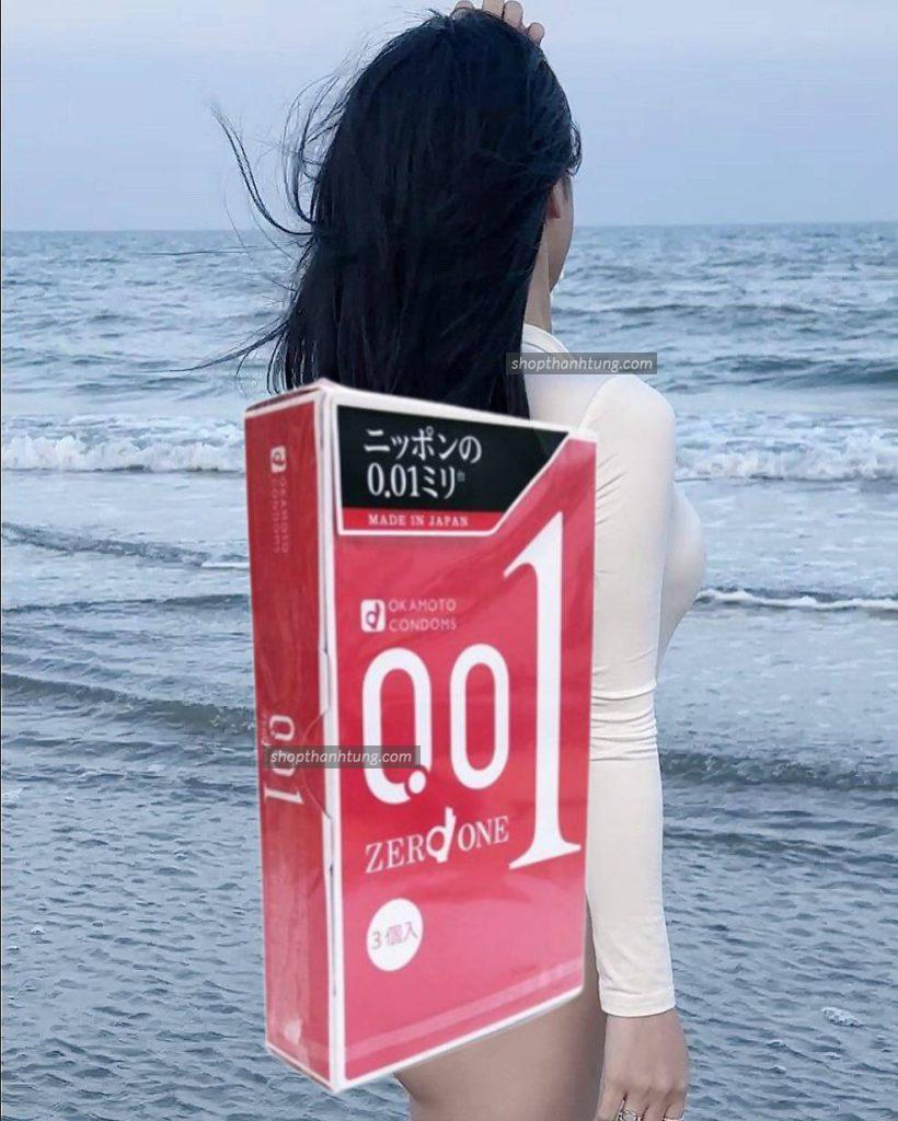 Bao cao su Okamoto 0.01 siêu mỏng, Nhật Bản