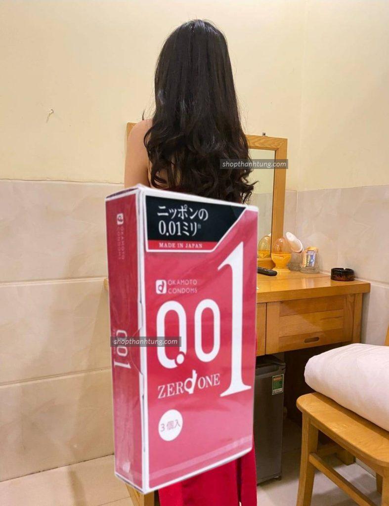 Mua Bao Cao Su Okamoto 0.01 PU Chính Hãng Tại Hải Phòng