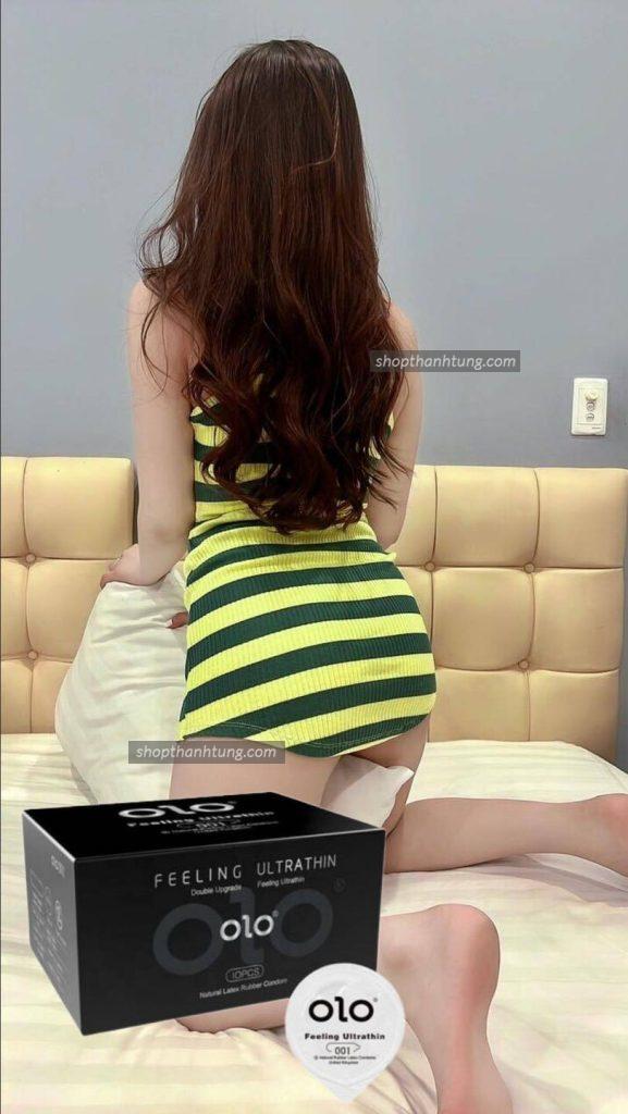 Điểm nổi bật của bao cao su OLO 0.01 Đen