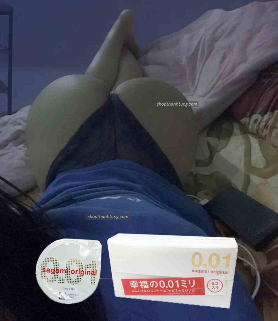 Mua bao cao su Sagami Original 0.01 chính hãng tại Hải Phòng