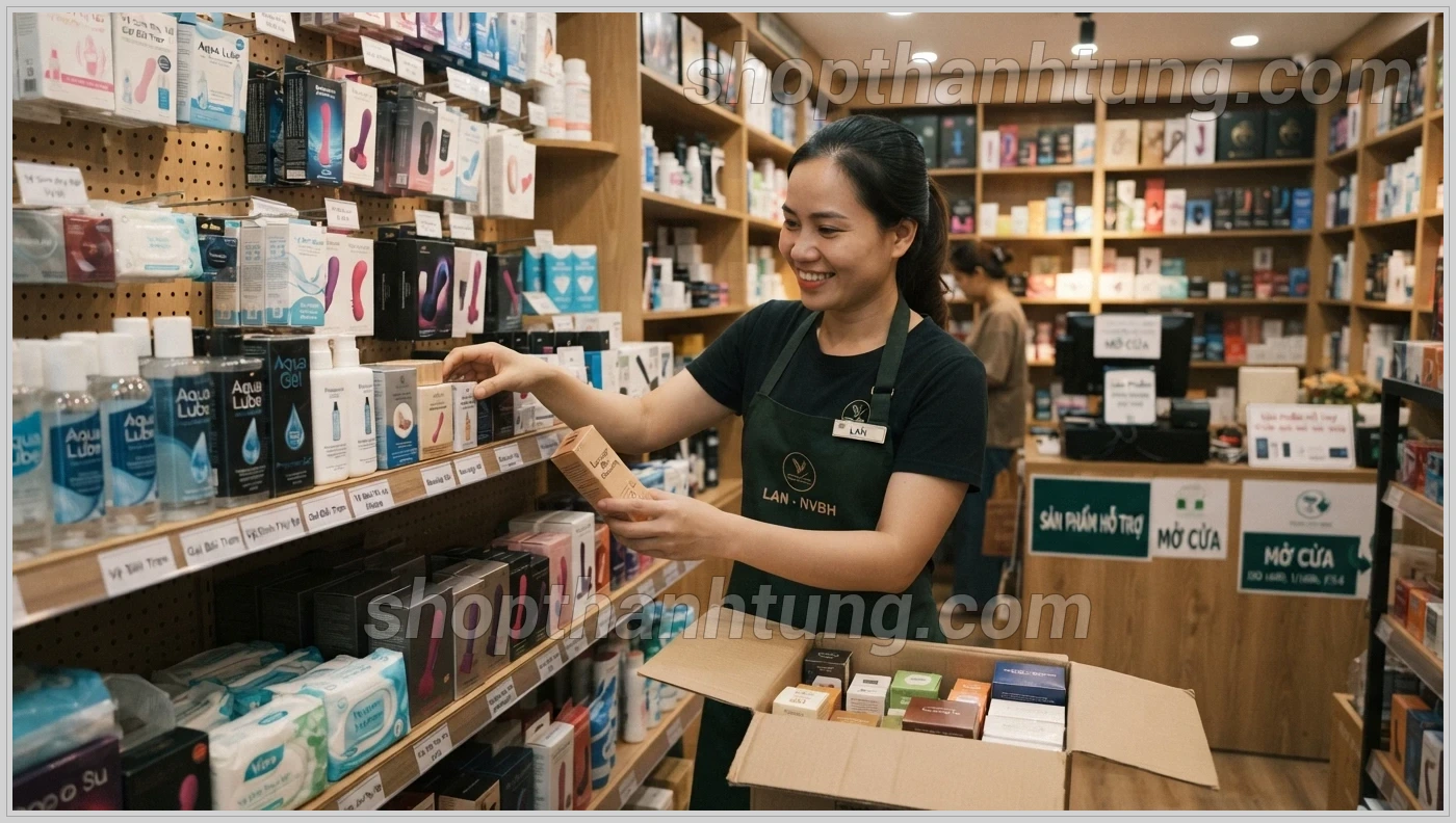 Shop bao cao su ở Bến Tre