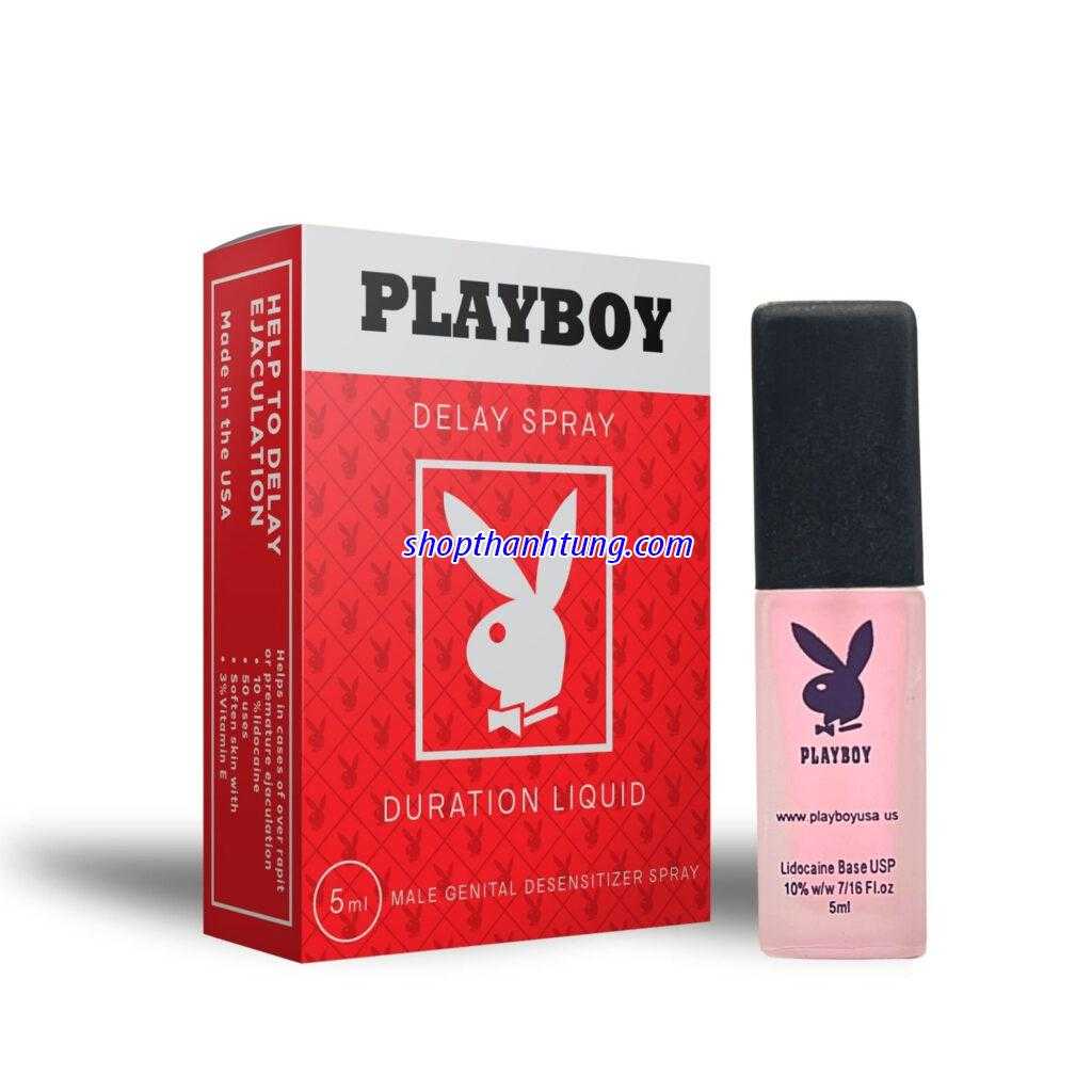 Chai xịt Playboy Đỏ kéo dài thời gian quan hệ review