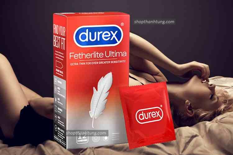Bao Cao Su Siêu Mỏng Durex Fetherlite Ultima