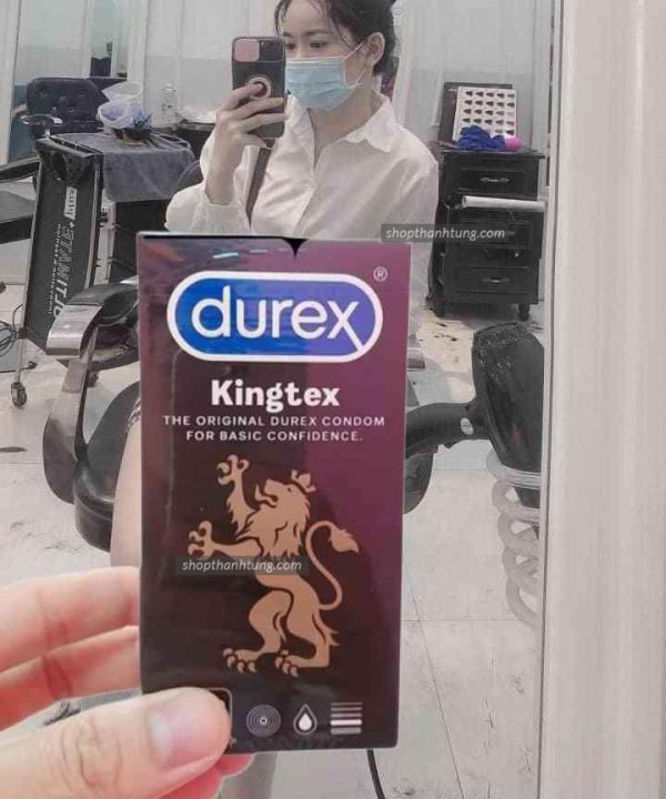 Bao Cao Su Durex Kingtex Ôm Sát 49mm (Hộp 12)