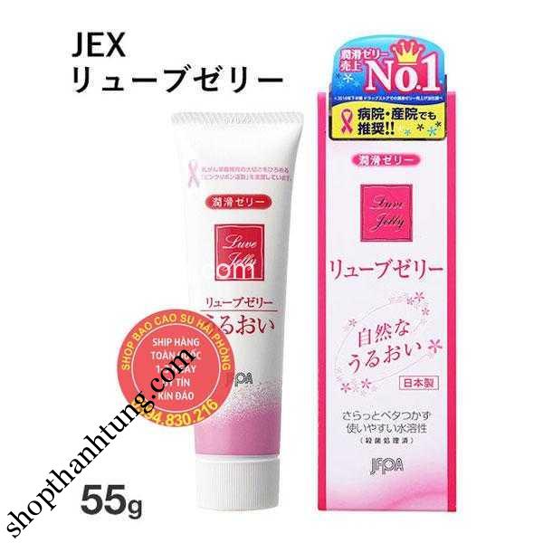 gel boi tron Jex Luve Jelly 55g nhat-shopthanhtung