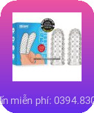 Bao Cao Su Ngón Tay Gai Silicon hộp 2c