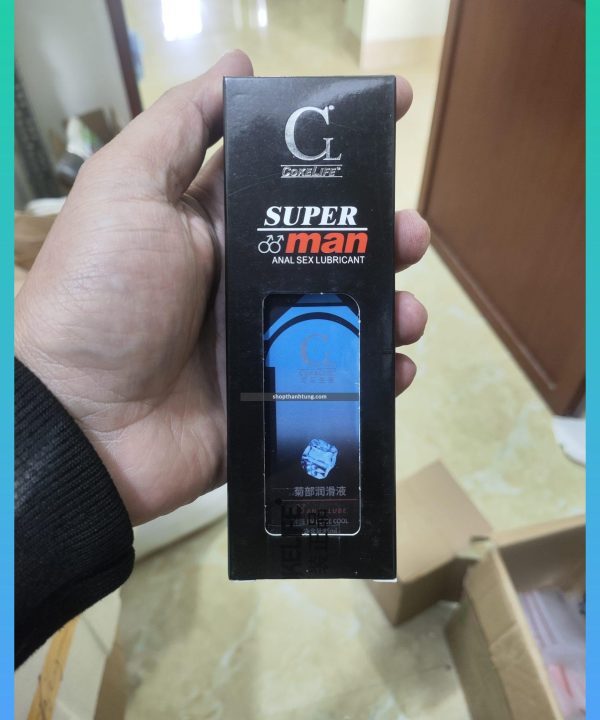 Gel bôi trơn hậu môn Hải Phòng Cokelife Super man xanh mát lạnh