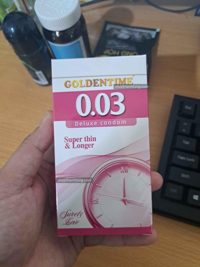 Bao cao su Goldentime Kéo dài Thời gian, Trơn