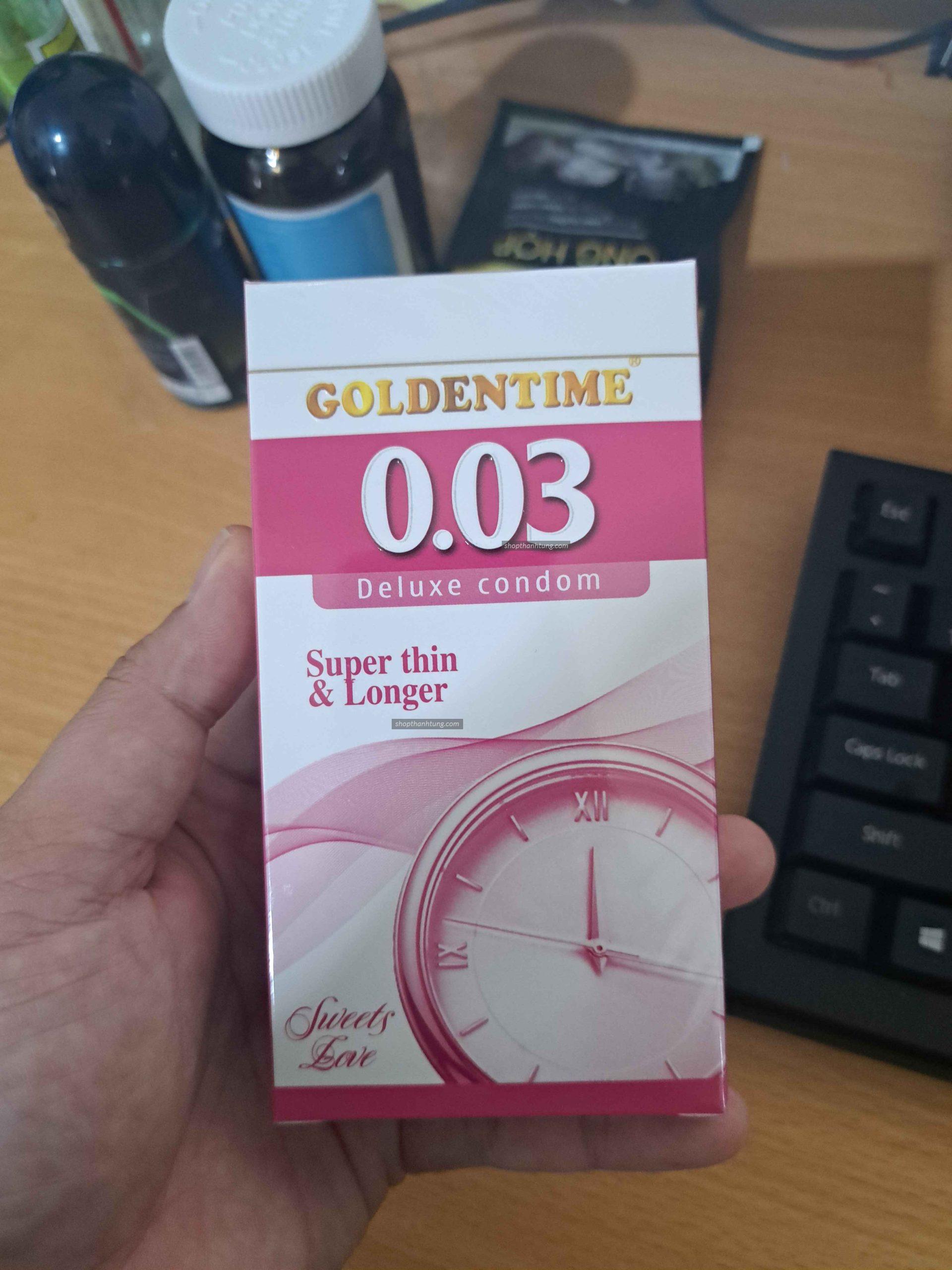 Bao cao su Goldentime Kéo dài Thời gian, Trơn