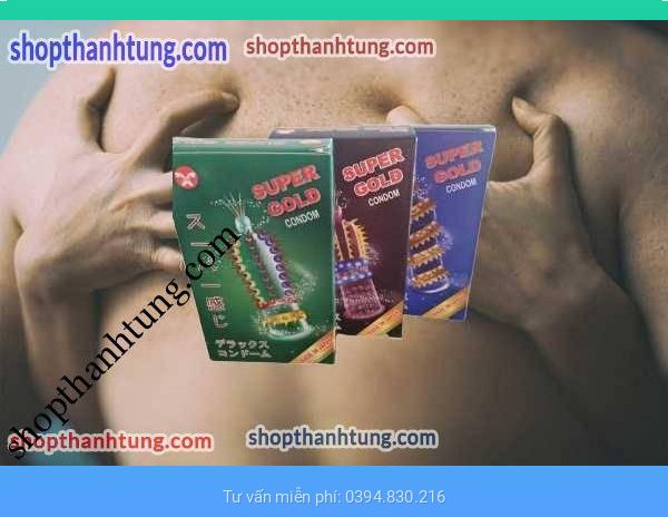 Bao cao su Super Gold Hải Phòng