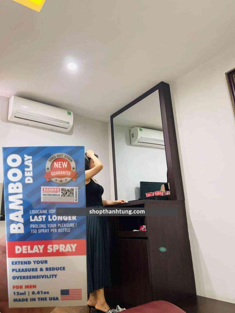 Địa chỉ mua Chai xịt Bamboo delay tại hải dương