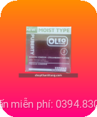 Bao cao su Oleo Lampo Puberty_strawberry 0.05 gel bôi trơn hương dâu hộp 3c