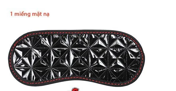 Bộ đồ chơi BDSM 10 món bằng da quyến rũ (QT09D) 30 Miếng mặt nạ