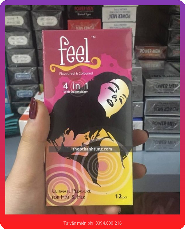 Bao Cao Su Feel 4 In 1 – Gan Gai Keo Dai Thoi Gian 2