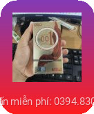 Bao cao su OLO Red Thin 001 Square Gold GaGan noi dac biet Gel boi tron goc nuoc keo dai thoi gian Hop 10 BCS