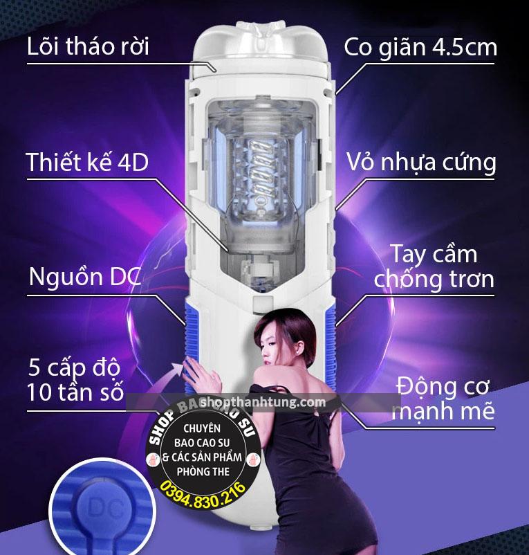 Coc thu dam tu dong Zini Rung Thut 3