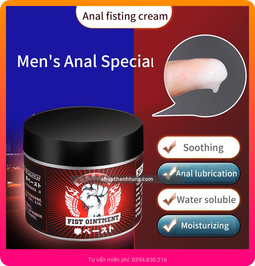 Gel boi tron hau mon Fisting – Fist Ointment 1