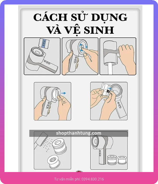 May thu dam tu dong Thor – Xoay rung thut 2