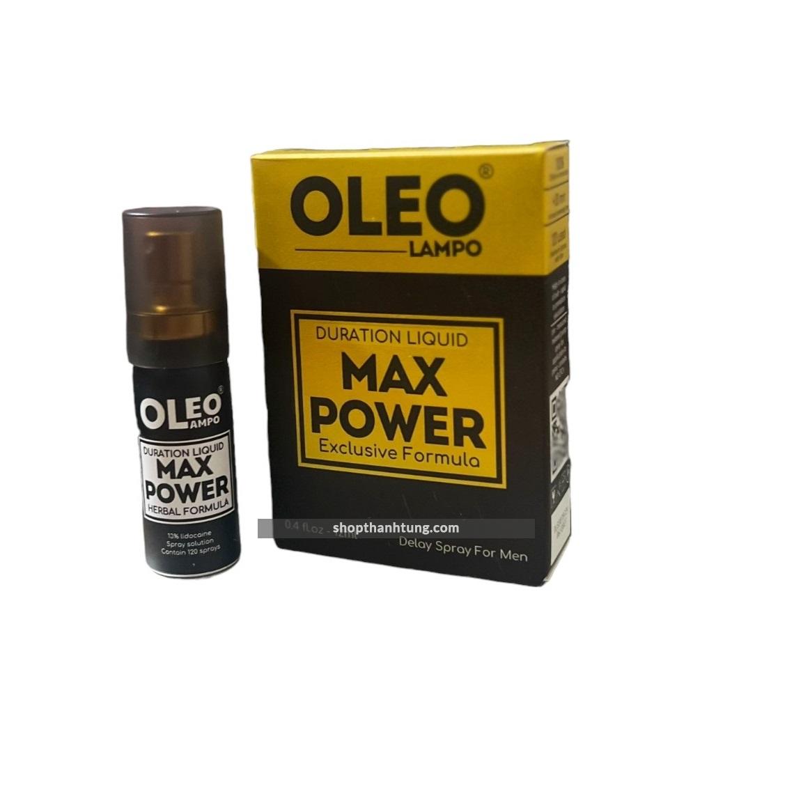 chai Xit Keo Dai Thoi Gian Oleo Lampo Max Power tai Hai Phong 1