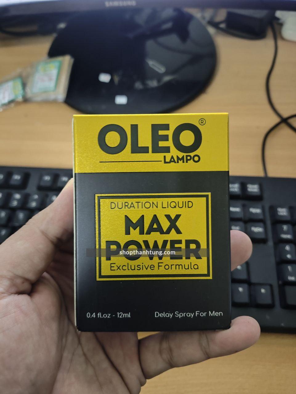 chai Xit Keo Dai Thoi Gian Oleo Lampo Max Power tai Hai Phong 2