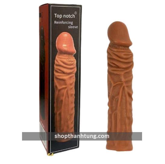 Bao cao su đôn dên Top Notch – Tăng kích thước 5 cm Hải Phòng