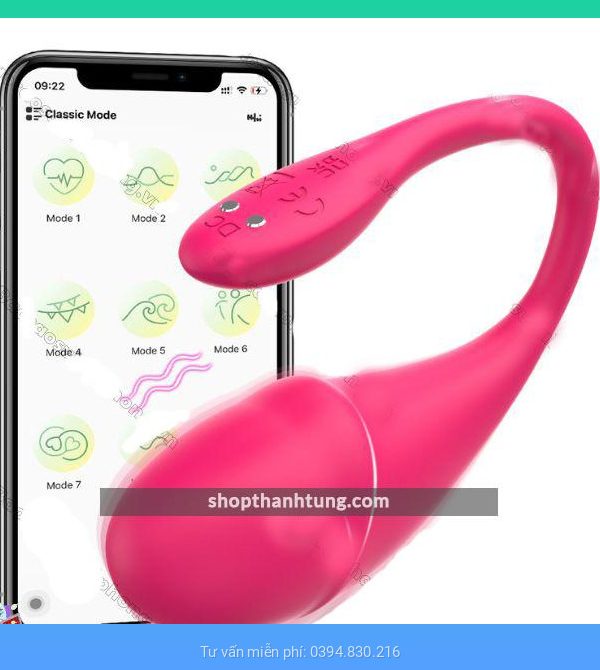 Trứng rung điều khiển app Little Dolphin tại Hải Phòng