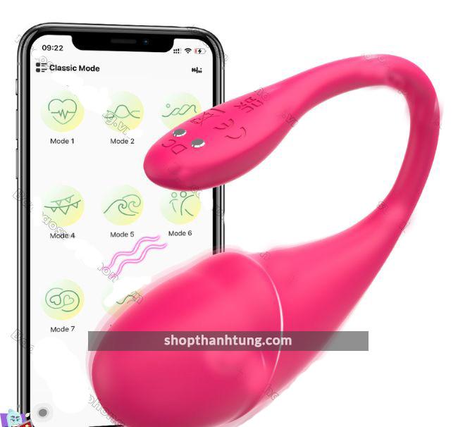 Trứng rung điều khiển app Little Dolphin tại Hải Phòng