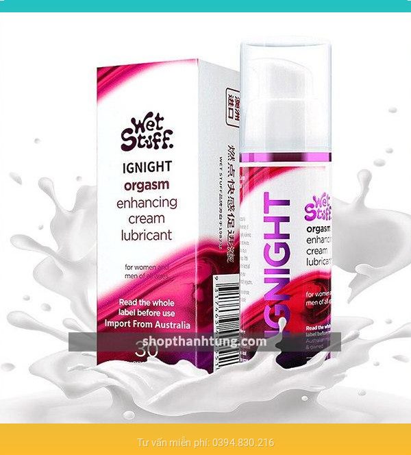 Gel bôi trơn tăng khoái cảm Wet Stuff IGNIGHT – 30ml tại Hải Phòng