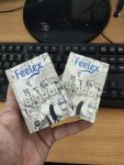 Combo 2 hop Bao cao su Feelex Bigdot Gan Gai Co 6 Bi 5
