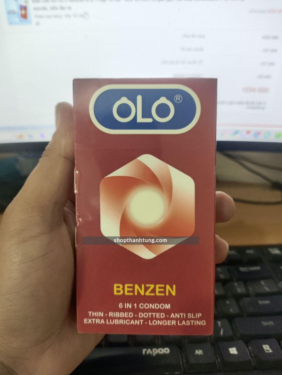 Bao cao su OLO Benzen 6 in 1