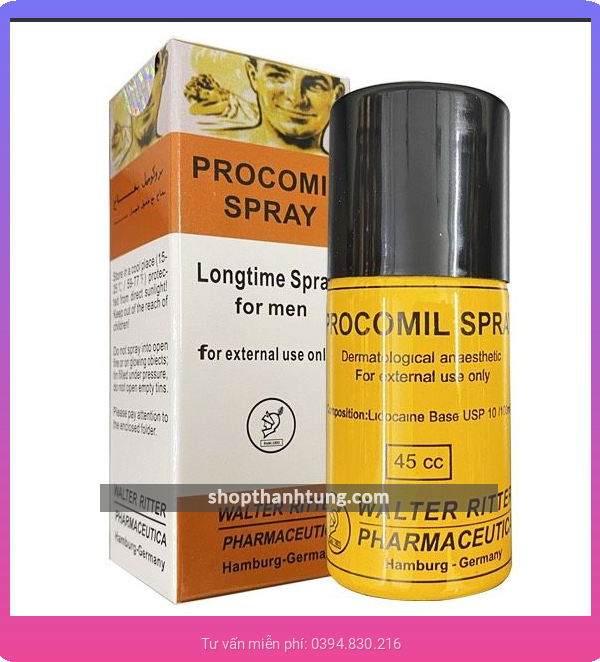 xịt kéo dài quan hệ Procomil 45ml
