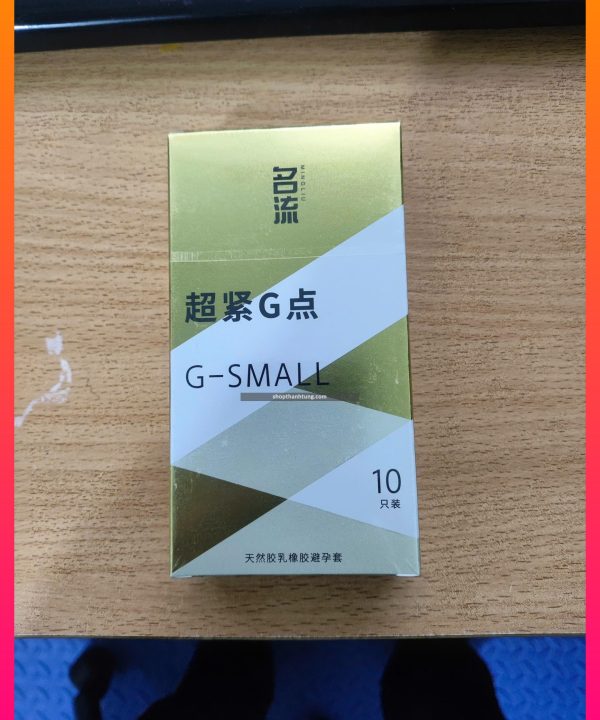Bao cao su nhỏ size 45mm Gsmall siêu mỏng có gai hộp 10 cái