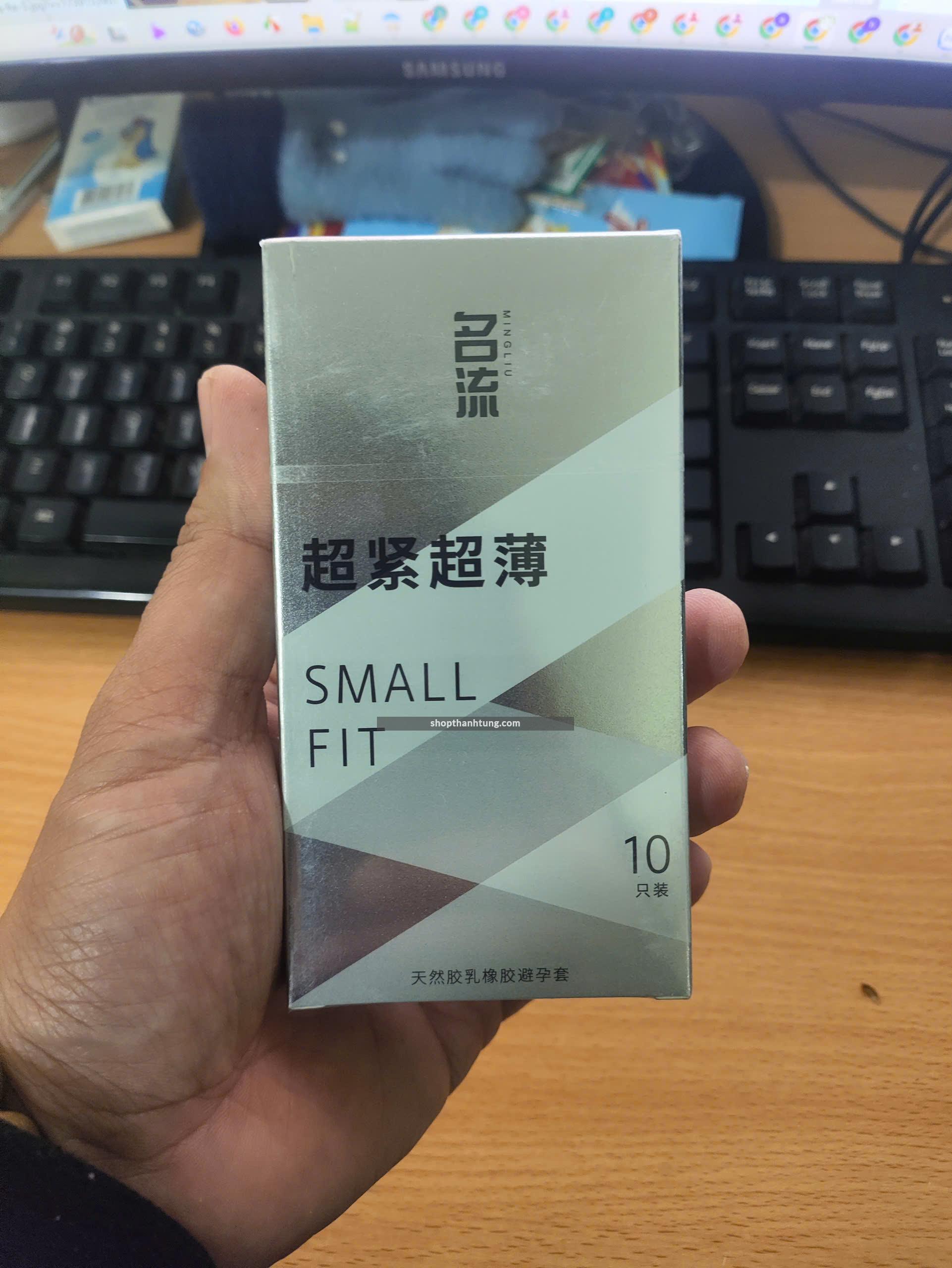 Bao cao su nhỏ size 45mm small fit siêu mỏng TRƠN