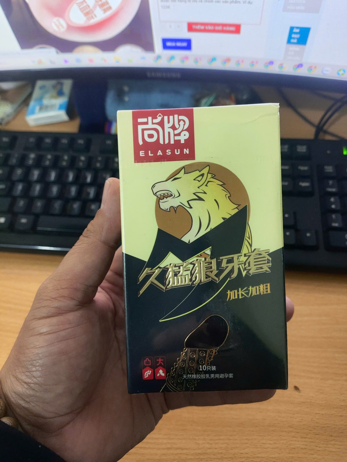 Bao cao su sư tử hộp 10c