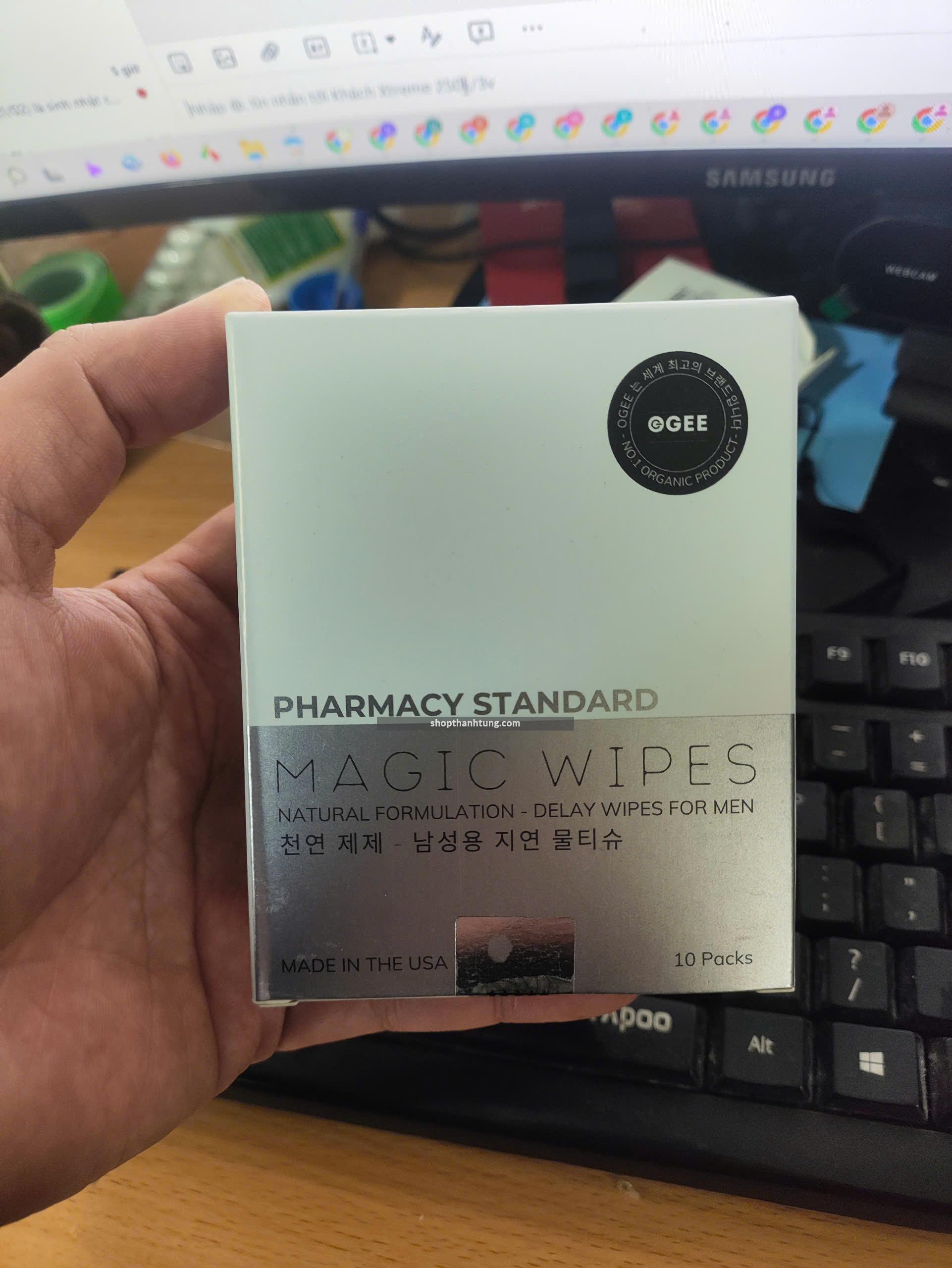 Khăn lau chống xuất tinh sớm OGEE Mỹ