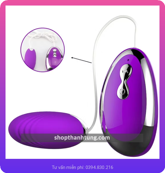 Trứng Rung Sex – Silicon Chống Nước Tuyệt Đối