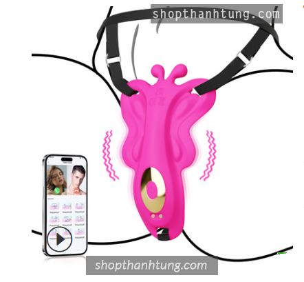 trứng rung quần lót điều khiển app 8815