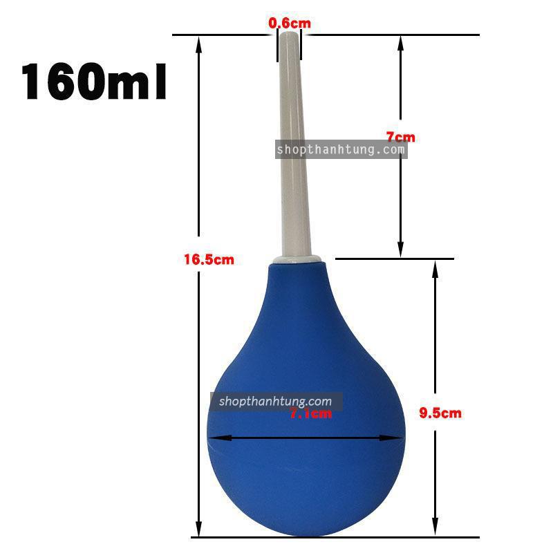 Dụng Cụ Thụt Rửa Hậu Môn Bình Xịt Rửa Vệ Sinh Âm Đạo 160ml