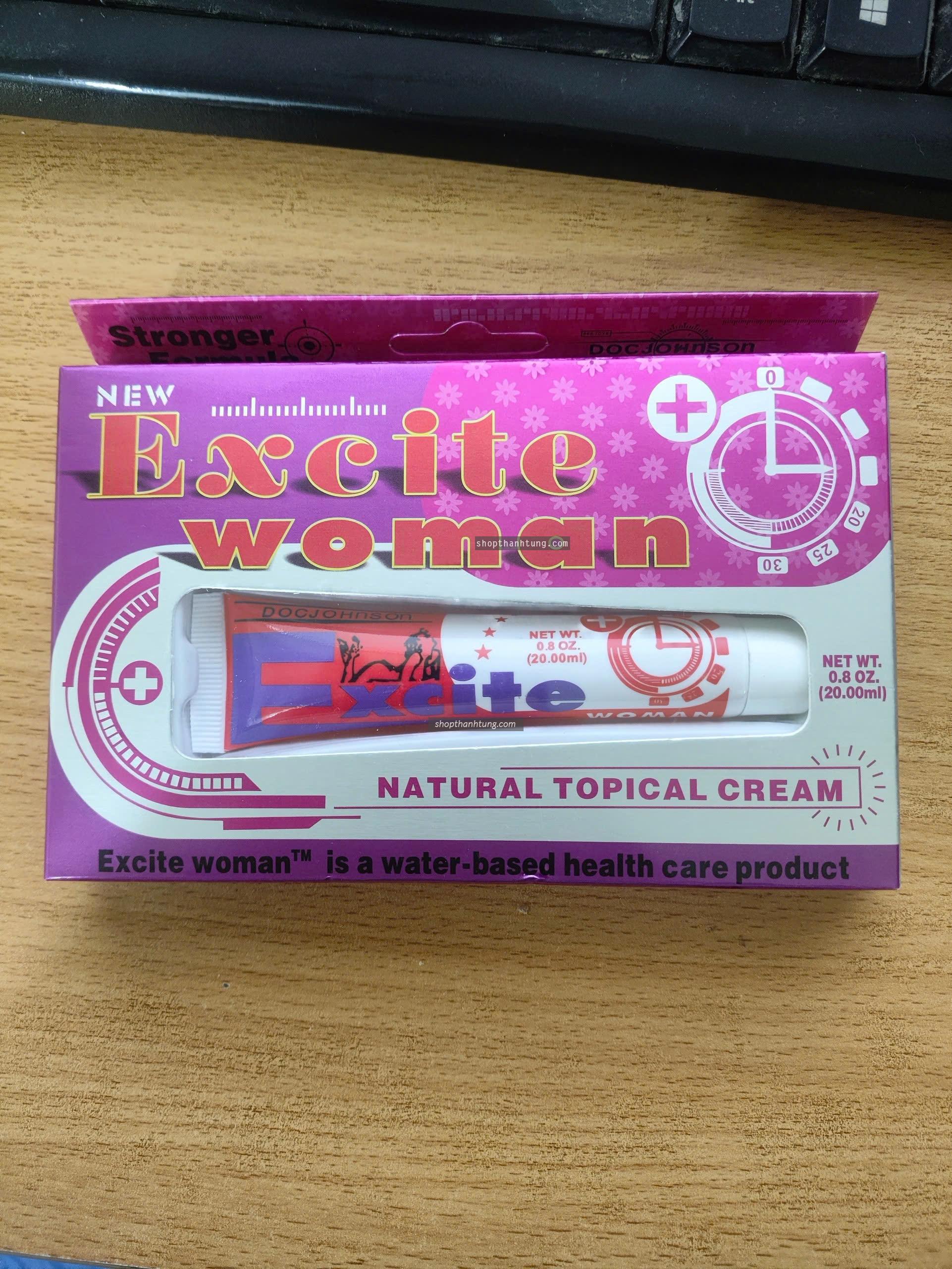 gel tăng khoái cảm nữ Excite Woman