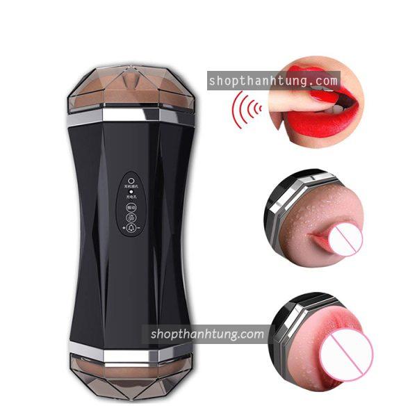 Âm đạo giả cầm tay hai đầu sạc điện Jiuai