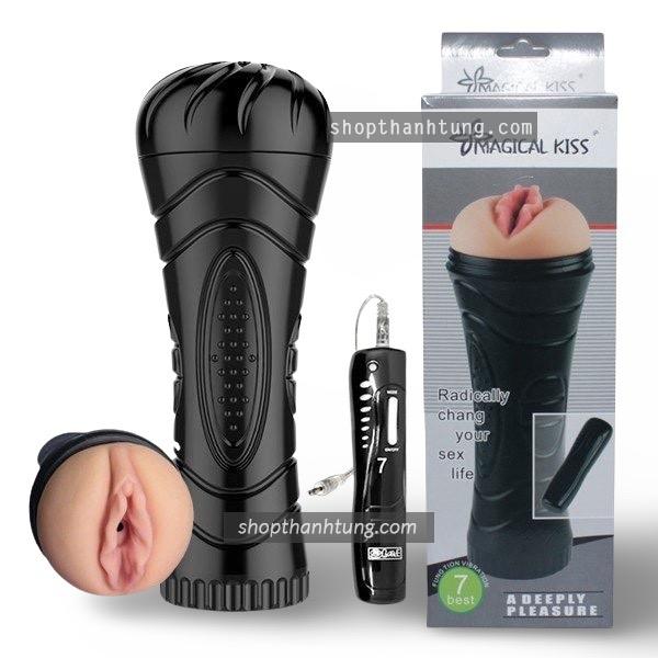 Cốc Âm Đạo Giả Magical Kiss – 7 Chế Độ Rung, Ngụy Trang, Giá Rẻ