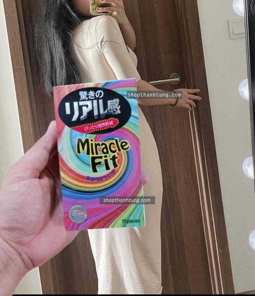 Mua Sagami Miracle Fit ở đâu uy tín, chính hãng